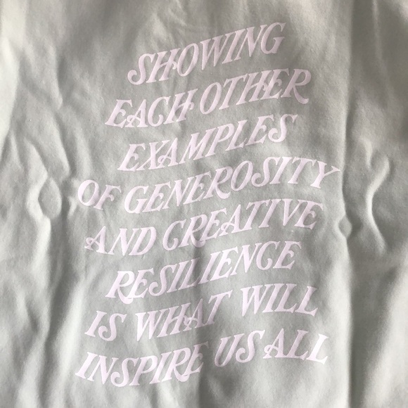 BRUNETTE THE LABEL KINDNESS CULTURE BIG SISTER HOODIE MINT GELATO - Picture 3 of 7